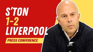 Southampton 12 Liverpool  Arne Slot Press Conference Carabao Cup [upl. by Aicilaana596]