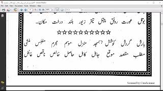 Urdu Padhna Sikhen  Class 13  Learn Urdu [upl. by Faustena]