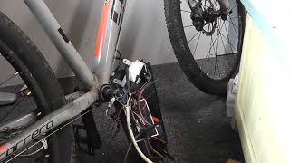 hacking a carrera e spec electric bike to run a throttle and speed hack [upl. by Lahcim]