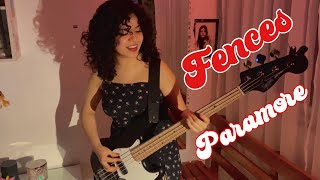 fences  paramore bass cover [upl. by Nyvar]