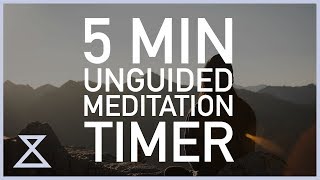 5 Minute Unguided Meditation Timer [upl. by Okwu]