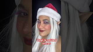 1 elfa makeup navidadmakeup makeupchritsmas elfo elfadenavidad [upl. by Davenport]