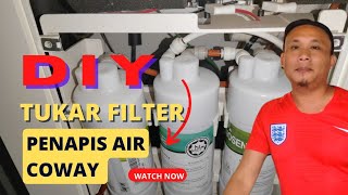 Servis sendiri  DIY  Filter Coway Neo [upl. by Hersh647]