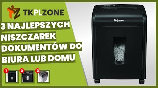 3 najlepszych niszczarek dokumentów do biura lub domu [upl. by Cutter]