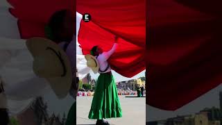 Claudia Sheinbaum encabeza su primer desfile de la Revolución Mexicana [upl. by Azyl]