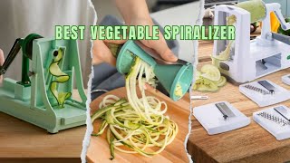 Revolutionize Your Meals with the 7 BEST Vegetable Spiralizer [upl. by Iruy298]