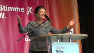 Sahra Wagenknecht  Rede in Stuttgart am 25 Mai 2024 [upl. by Gifford]