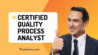 Certified Quality Process Analyst [upl. by Notnats]