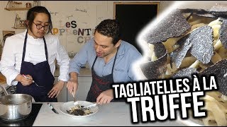 Tagliatelles à la Truffe  Une recette qui vous régalera   Les Apprentis Chefs [upl. by Materi57]