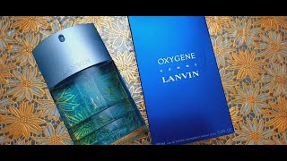 Lanvin Oxygene Homme Fragrance Review 2001 [upl. by Mira]