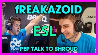 fREAKAZOID Motivational Speech to shroud Color SubZ [upl. by Morissa854]