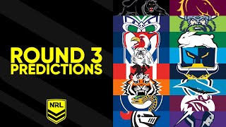 NRL Round 3 Predictions 2024  Multicultural Round [upl. by Oicor]