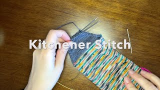 Kitchener Stitch Tutorial for Knitting [upl. by Irme]