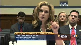 Catherine Engelbrechts Testimony at House of Representatives Hearing on IRS Targeting [upl. by Ainadi]