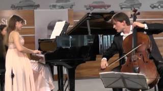 Anna Fedorova  Benedict Klöckner Chopin sonata in G minor Op65 [upl. by Swihart]