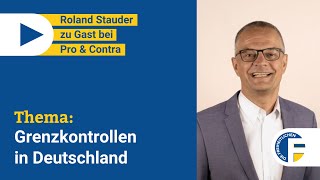 Grenzkontrollen in Deutschland  Obmann Roland Stauder zu Gast bei Pro amp Contra auf Rai Südtirol [upl. by Norved]