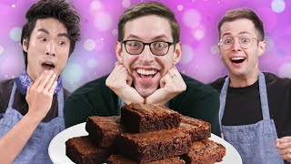 The Try Guys Bake Brownies Without A Recipe [upl. by Jeremiah]