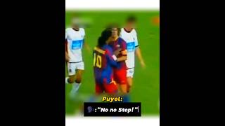 Puyol 100 RESPECT Moments⚽️ [upl. by Durrace]