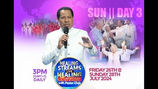 LIVE HEALING STREAMS LIVE HEALING SERVICE WITH PASTOR CHRIS DAY 3  JULY 28th 2024 [upl. by Camp]