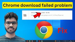 How to Fix Download Failed issue in Google chrome  Fix chrome issue [upl. by Garneau]