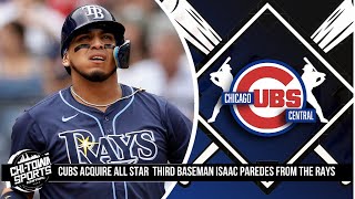 The Chicago Cubs Trade Fan Favorite Christopher Morel amp Prospects to the Rays for Isaac Paredes [upl. by Aiyn]