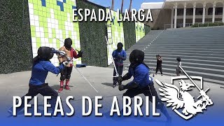 Peleas con espada larga Abril 2018 [upl. by Nezah]