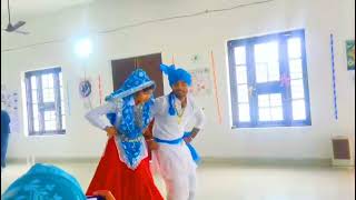 haryanvi dance in NSS Camp by Ravi and Taniya [upl. by Nsaj]