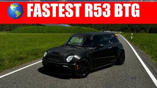 FASTEST MINI COOPER R50R53 IN THE WORLD BTG AT THE NURBURGRING [upl. by Aihsak]