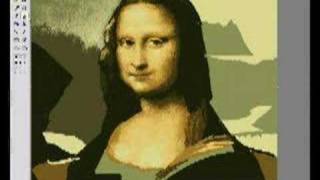 Mona Lisa Paint microsoft [upl. by Llenehs]