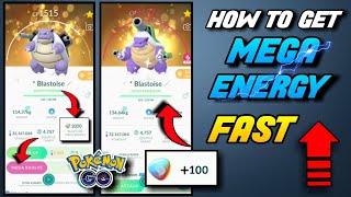 How to get mega energy in pokemon go  fastest way to get mega energy amp mega evolve  mega evolution [upl. by Reyna786]