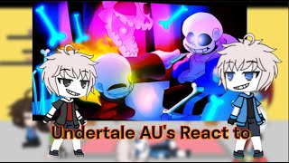 Undertale React to GGUnderfell Sans vs Undertale Sans Animation part 1 [upl. by Cassady]