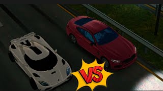 BMW M9 VS KOENIGSEGG CCGT XR  CAR PARKING carparkingmultiplayer shortvideo [upl. by Eveiveneg716]