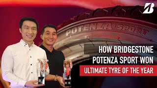 Bridgestone POTENZA Sport wins Ultimate Tyre of the Year 2022 Award [upl. by Hgieliak887]