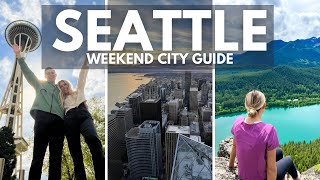 The ULTIMATE Weekend in Seattle Washington  Seattle City Travel Guide [upl. by Nnylsoj]