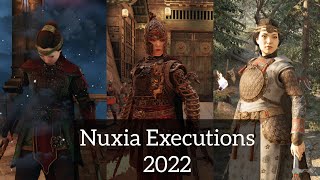 For Honor  All Nuxia Executions 2022 [upl. by Oran899]