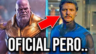 ¡NOTICIA DEL AÑO Pedro Pascal es elegido como Reed Richards en Marvel y Wanda regresa en What If [upl. by Esenwahs41]