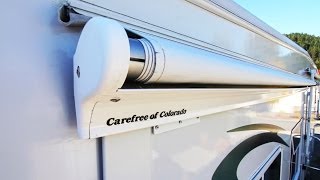 How to Replace a Carefree of Colorado RV Slide Topper Model SOK II [upl. by Latsryc]