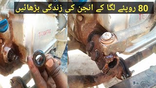 How To engine oil leakage problem solve LOADER RiCKSHAW 150cc [upl. by Margaret]