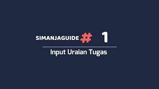 1Input Uraian Tugas [upl. by Arta]