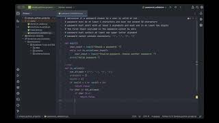 Password validation using Python [upl. by Kall]