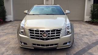 2013 Cadillac CTS Performace Coupe for sale by Auto Europa Naples [upl. by Katushka997]