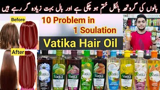 Vatika Hair Oil  vatika oil hair growth before and after [upl. by Akiv]