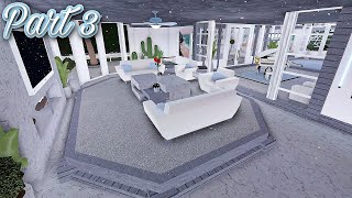 Bloxburg Malibu Coastal Modern Mansion Speedbuild Part 35 [upl. by Griffis935]