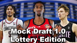 My First 2024 NBA Mock Draft Lottery Edition [upl. by Asoral658]