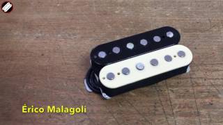 Humbucker c pólos em Alnico [upl. by Tamarah]