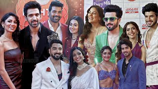 Celebrities arrives at Zee Rishtey Awards 2024  Shabir Rohit Aishwarya Sriti Shraddha Dheeraj [upl. by Pump]