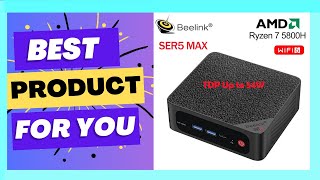 Best Beelink SER5 Max AMD Ryzen 7 Mini PC Review [upl. by Roxanna]