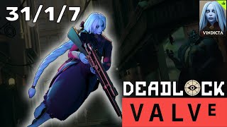 Deadlock Valve  Потная катка на Vindicta  Vindicta гайд  Vindicta guide [upl. by Ernestus]