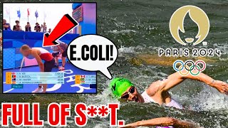 Olympic Athletes PUKING UP to 10 TIMES after Events In Seine River as EColi Bacteria HORROR [upl. by Nnyrat361]