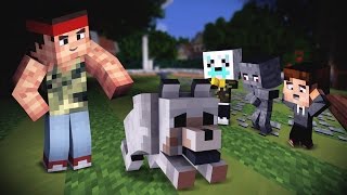 UNSER NEUER FAMILIENHUND  WHOS YOUR DADDY MINECRAFT [upl. by Nevada]